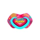 Пустушка силіконова симетрична 0-6м NEON LOVE 2 шт Canpol babies 22/652_pin - зображення 3