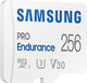 Карта пам'яті Samsung PRO Endurance microSDXC 256GB Class 10 UHS-I U3 V30 + SD адаптер (MB-MJ256KA/EU) - зображення 4