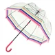 Женский механический зонт-трость Fulton Birdcage-2 L042 Colour Burst Stripe (Цветные полосы) - изображение 6