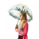 Механический женский прозрачный зонт-трость FULTON BIRDCAGE-2 L042 - LONDON ICONS - изображение 3