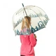 Механический женский прозрачный зонт-трость FULTON BIRDCAGE-2 L042 - LONDON ICONS - изображение 4