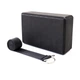 Набір для йоги 2в1 блок для йоги + ремінь для йоги OSPORT Set 26 (n-0057) Чорний - зображення 1