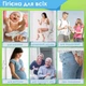 Портативне біде для інтимної гігієни, ручне біде, пляшка для підмивання, біде-пляшка з насадкою PF578-Blu - зображення 5