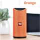 Портативна бездротова колонка Bluetooth TG-113 orange - зображення 1