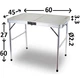 Розкладний туристичний стіл Ranger Plain RA1108 45x60см Grey - зображення 7