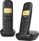 Радиотелефон DECT GIGASET A170 DUO BLACK с дополнительной трубкой (L36852H2802S301) - изображение 1