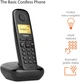 Радиотелефон DECT GIGASET A170 DUO BLACK с дополнительной трубкой (L36852H2802S301) - изображение 3