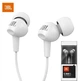 Навушники дротові JBL C100SI 3,5мм білі - зображення 1