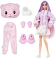 Кукла Mattel Barbie Cutie Reveal Мягкие и пушистые Медвежонок, 28 см HKR04 - изображение 2