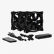Набор 120 мм ARGB-вентиляторов + Хаб H66F + Пульт управления Aerocool Eclipse 12 Pro (ACF3-EL10217.12) - изображение 2