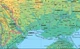 Карта України фізична 65х45 см М1:2 400 000 Ламінований папір - зображення 3