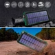 УМБ Solar power bank 20000mAh PN-W12 IPX4 чорний - зображення 10