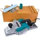 Рубанок Makita 1806B + треугольный шаблон + параллельный упор + ключ + деревянный ящик - изображение 2