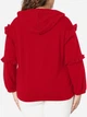 Худи теплое женское Tommy Hilfiger 693400407 2X Красное (1159790028) - изображение 7