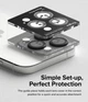 Защитное стекло на камеру Fusion Camera Lens Frame Glass для iPhone 15 Pro Max Black (CM09837RS) - изображение 8