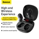 Навушники Baseus Encok True Wireless Earphones Wm01 Plus чорні - изображение 7