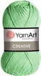 Турецкая пряжа для вязания YarnАrt Creative (креатив) 100% хлопок - 226 мята - изображение 1