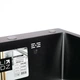 Мойка кухонная, раковина Lidz H5050B 3.0/0.8 мм Brush (LDH5050BPVD3008) Нержавеющая сталь Прямоугольная Черная - изображение 4