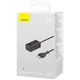 СЗУ Baseus GaN3 Pro 2хType-C+2USB 65W EU (with Cable Type-C to Type-C 100W (20V/5A) 1m) (CCGP04) Black - изображение 6