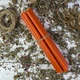 Помаранчеві воскові свічки 27 см (12шт) - изображение 1
