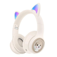 Блютуз наушники AKZ-02 беспроводные наушники вкладыши с ушками "Лиса" Bluetooth 5,3 EDR 2,402-2,480 ГГц White [Y4R66YEL-013] - изображение 2