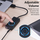 Внешняя звуковая карта Vention USB - 3х3.5 мм jack 0.15m Volume Control (CDRBB) - изображение 4