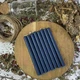 Сині воскові свічки 12 см (25шт) - изображение 2