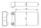 Радиатор печки NRF (54252) - изображение 1