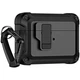 Захисний чохол Deexe Defender Armor для AirPods Pro 2 - Black - зображення 1