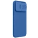 Чехол со шторкой для камеры NILLKIN CamShield Pro для iPhone 15 Pro - Blue - изображение 3