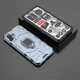 Чохол з підставкою Deexe Hybrid Case для Nothing Phone (2) - Blue - зображення 3