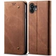 Чохол-книжка з кишеньками UniCase Jeans Wallet для Nothing Phone (2) - Coffee - зображення 1