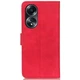 Чохол-книжка з застібкою KHAZNEH Retro Wallet для OPPO A78 - Red - зображення 5