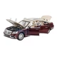 Машинка моделька Mercedes Maybach S600 металева іграшка колекційна 21 см Бордовий (8467744) - зображення 2