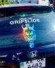 Виниловая Наклейка / Cтикер на автомобиль и мотоцикл " Японская Маска Они Демон " 25см на стекло / кузов - изображение 2