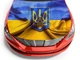Вінілова Наліпка / Cтикер на капот автіки " Прапор та Герб України Патріотична " 150 на 100см - зображення 1