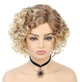 Парик Blond каре волнистый, натуральные синтетические волосы - изображение 1