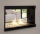 Біокамін вбудований тунельний рамочний 700*580*250 мм. Чорний - изображение 5