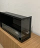Біокамін вбудований кутовий правий 750*300*580 мм Чорний - изображение 1