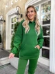 Костюм "Style" (unisex / турецький футер) Мод. ТЕВ-7711, зелений ,розмір 44-46 - зображення 3