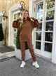 Костюм "Style" (unisex / турецький футер) Мод. ТЕВ_7711, шаколад ,розмір 44-46 - изображение 9
