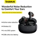 Бездротові Bluetooth Навушники Baseus Bowie M1 з Активним Шумоприглушенням|BT5.2, 35/400mAh, 4.5H, ANC| Black - зображення 7