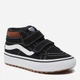 Детские высокие кеды для мальчика Vans Sk8-Mid Reissue V Mte-1 VN0A5KRO9AS1 34 Черные (195440394113) - изображение 2