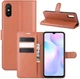 Чехол IETP для Xiaomi Redmi 9A книжка кожа PU коричневый - изображение 1