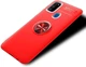 Чохол TPU Ring для Samsung Galaxy M21 / M215 бампер з підставкою Red Без бренду - зображення 2