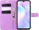 Чехол IETP для Xiaomi Redmi 9A книжка кожа PU сиреневый - изображение 4