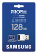 Карта пам'яті Samsung Pro Plus SDXC 128GB Class 10 UHS-I U3 V30 + зчитувач (MB-MD128SB/WW) - зображення 6