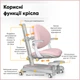 Детское кресло Mealux Ortoback Pink (Y-508 KP) - изображение 3