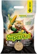 Кукурудзяний наповнювач Super Cat комкуючий для котячих туалетів 2.5 кг (3539Collar) - изображение 1
