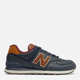 Buty sportowe męskie do kostki New Balance 574 ML574OMC 47.5 (13US) 31 cm Niebieski/Brązowy (739980544319) - obraz 1